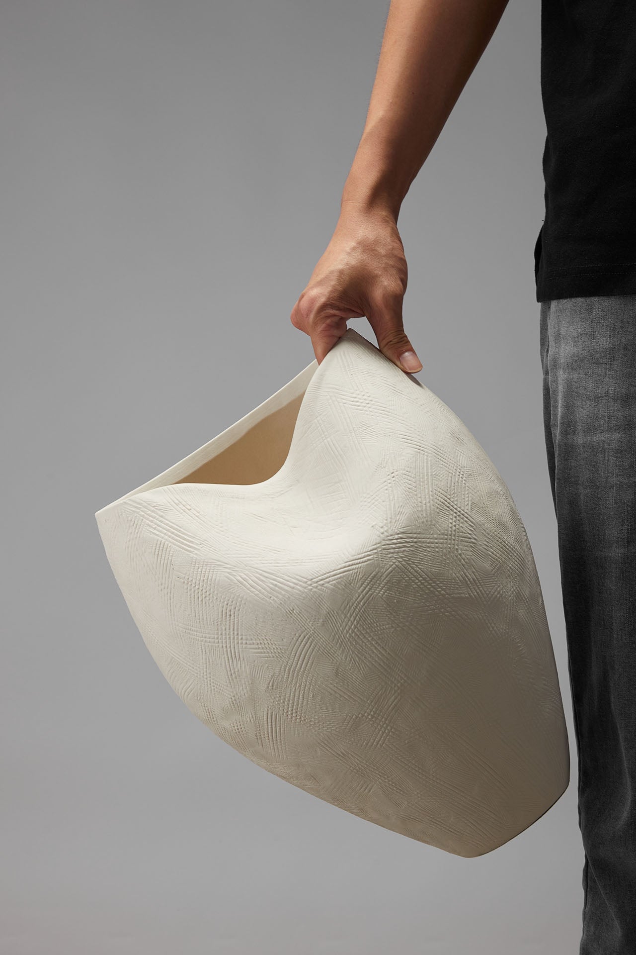 Moule Vase Ivory