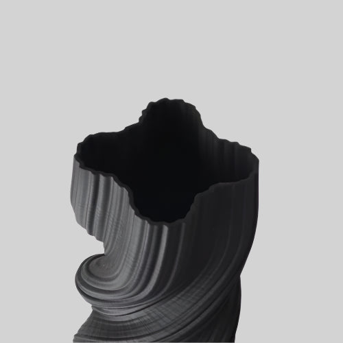 Willow Black Vase