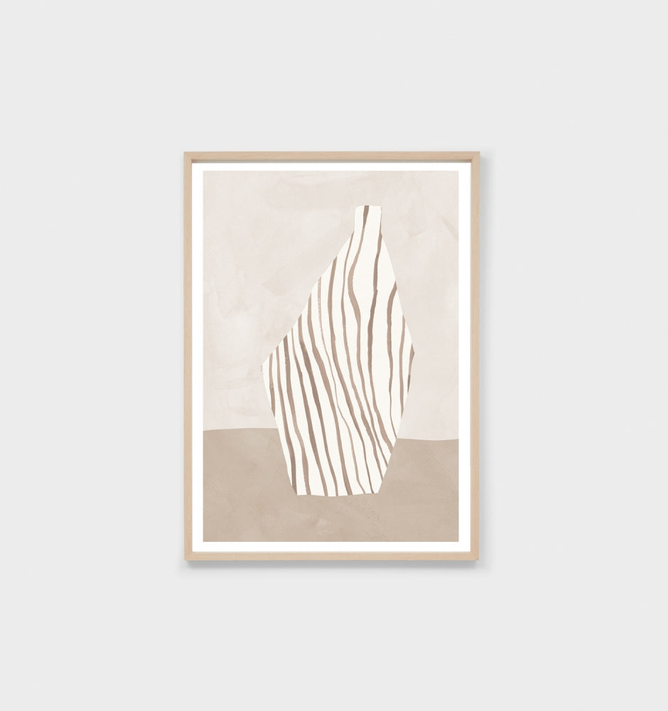 Abstract Ceramic Sand 2 Print
