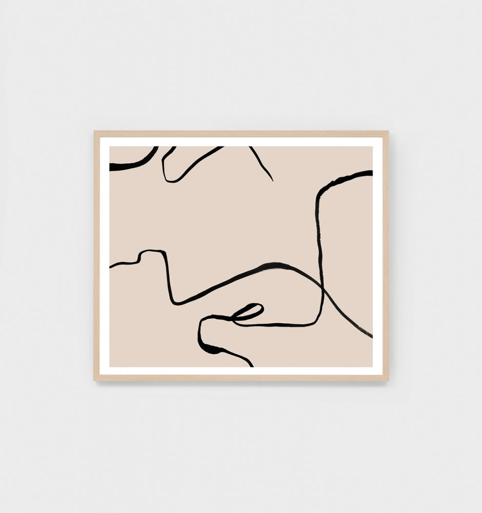 Lines Nude 2 Print