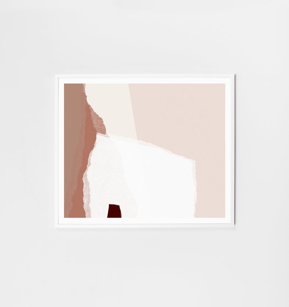 Torn Blush 2 Print