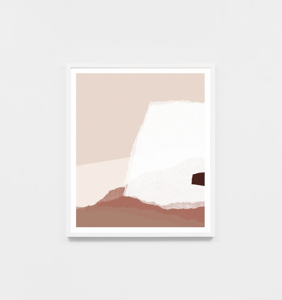 Torn Blush 2 Print