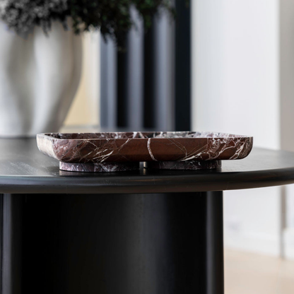 Architect Footed Letter Tray - Rosso Levanto