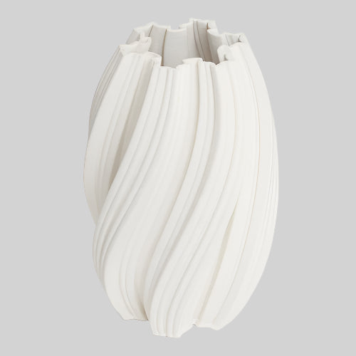 Emma White Vase