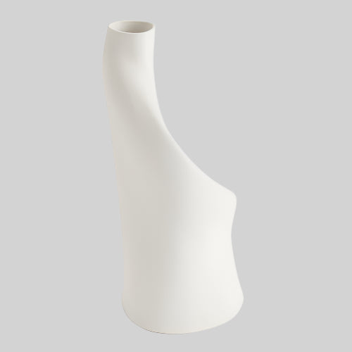 Luna White Vase