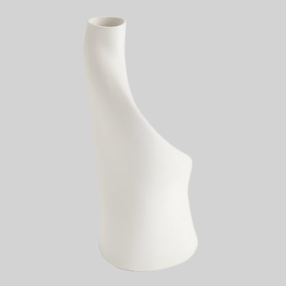Luna White Vase