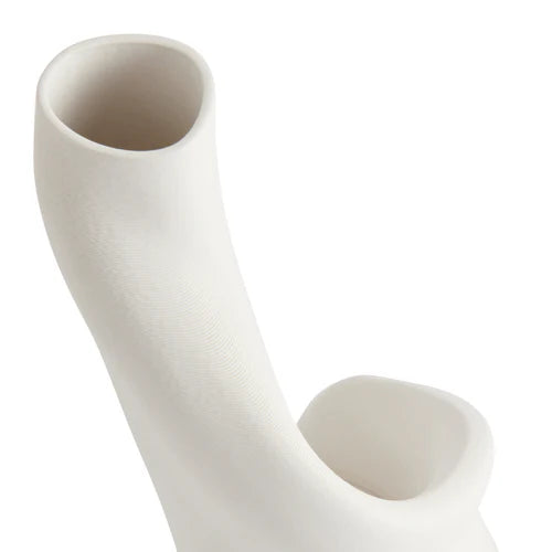 Luna White Vase