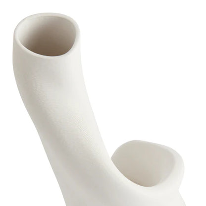 Luna White Vase