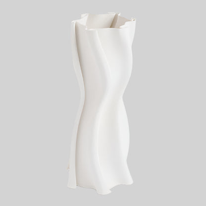 Rosa White Vase