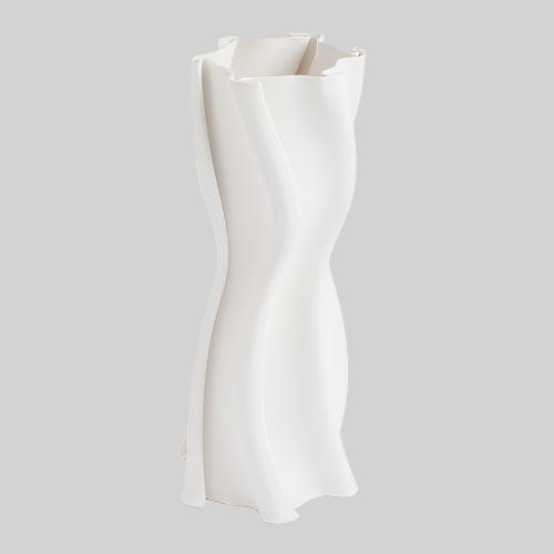 Rosa White Vase