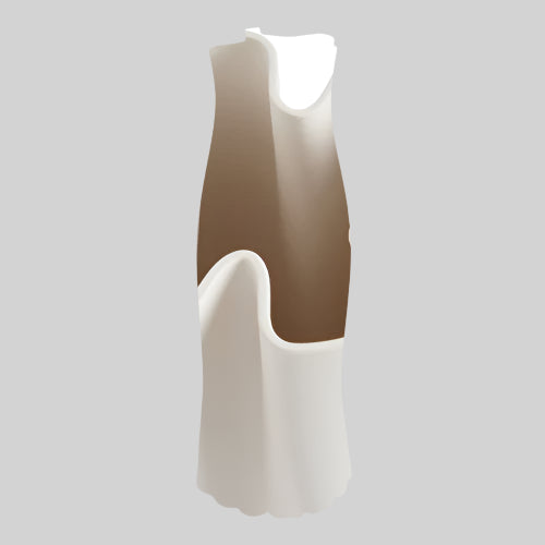 Aurora White Vase Large