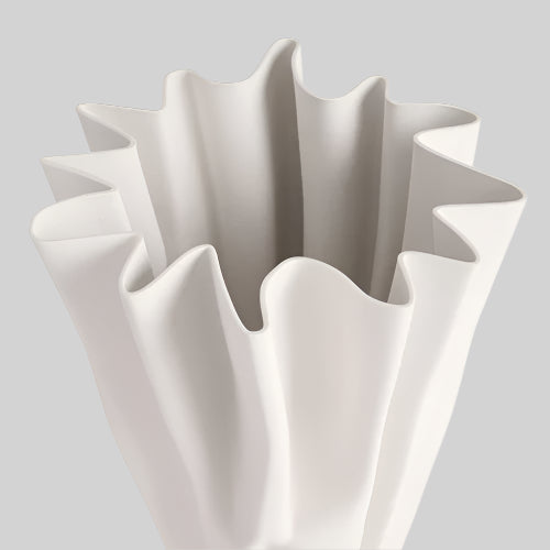 Stacey White Vase