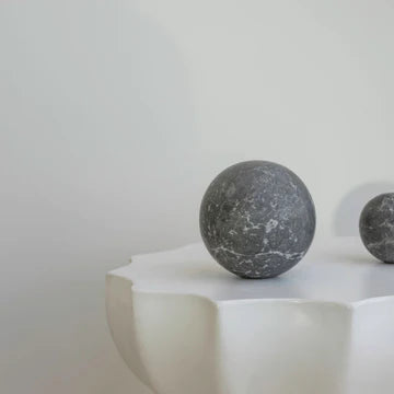 Orbit Table Sculpture Large - Tundra Grey