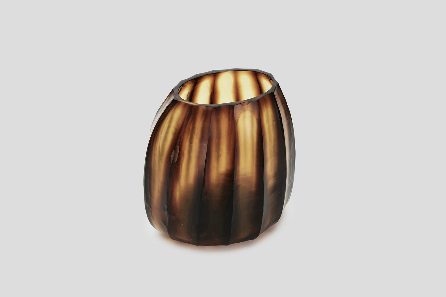 Aura Vase Amber