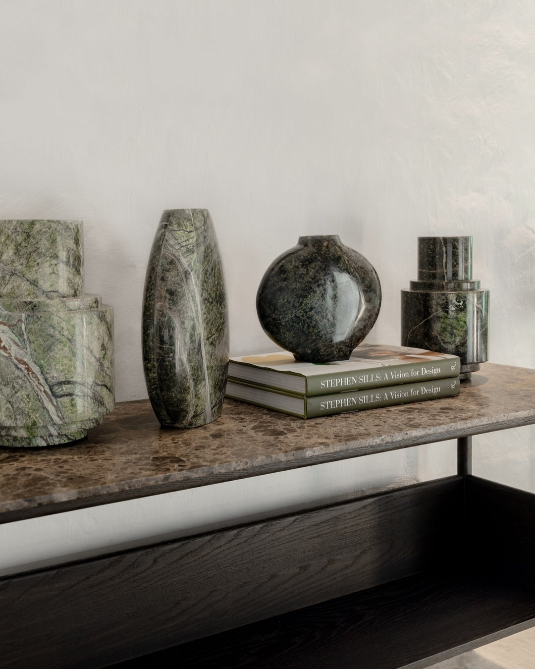 Celeste Vase Forest Green