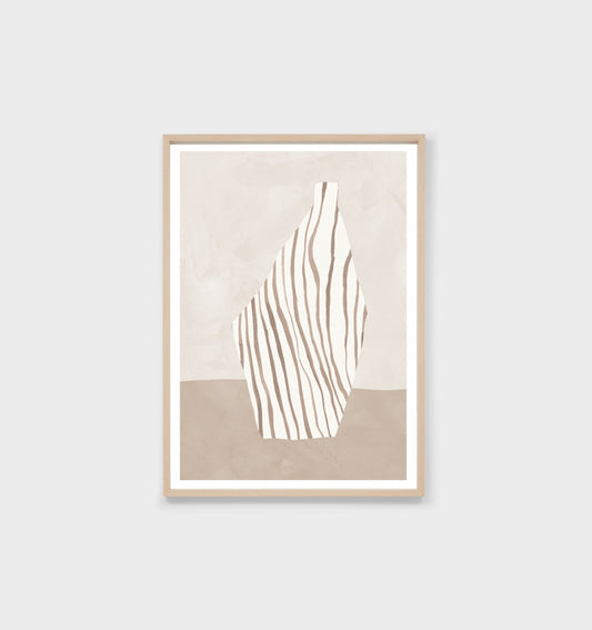 Abstract Ceramic Sand 2 Print