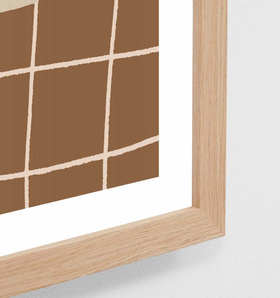 Abstract Nutmeg 2 Print