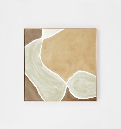 Jude Sand 1 Framed Canvas