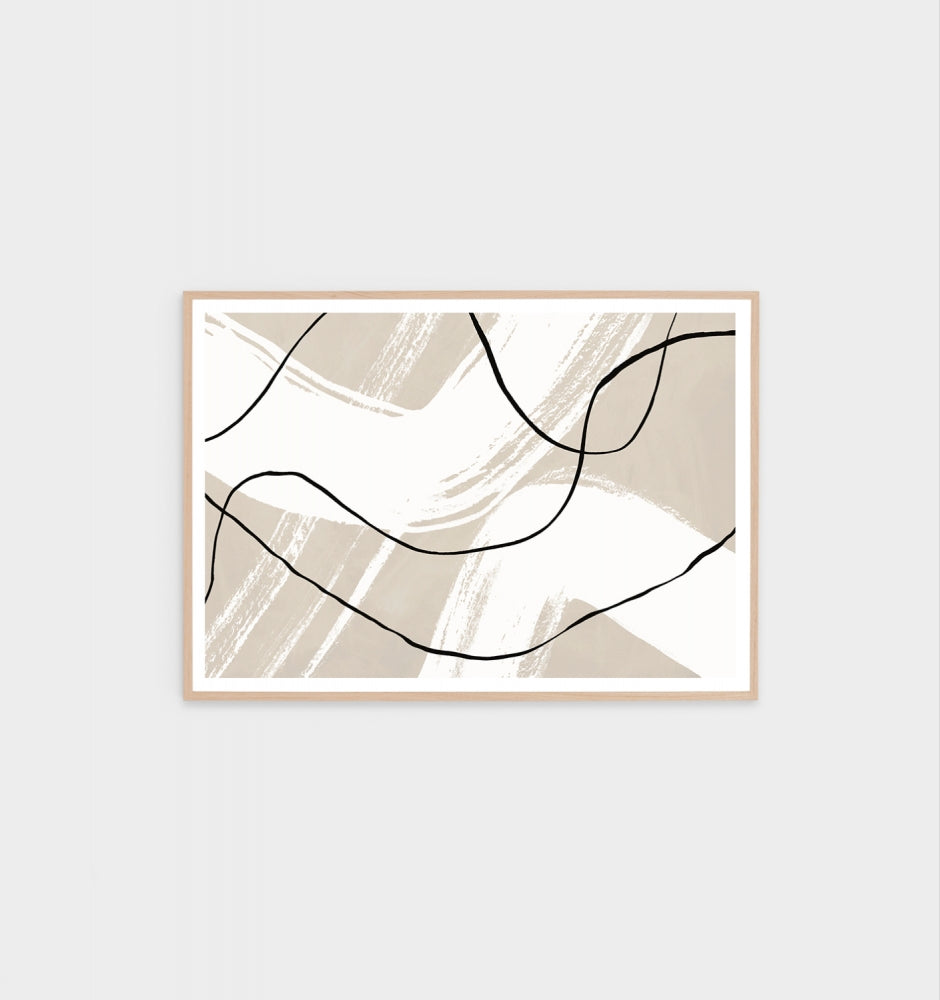 Organic Contours 2 Print