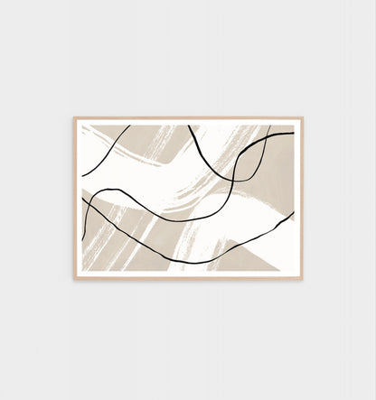 Organic Contours 2 Print