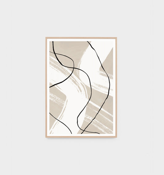 Organic Contours 2 Print