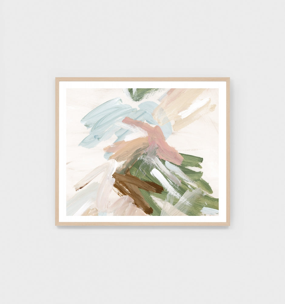 Painterly Abstract Spring 1 Print