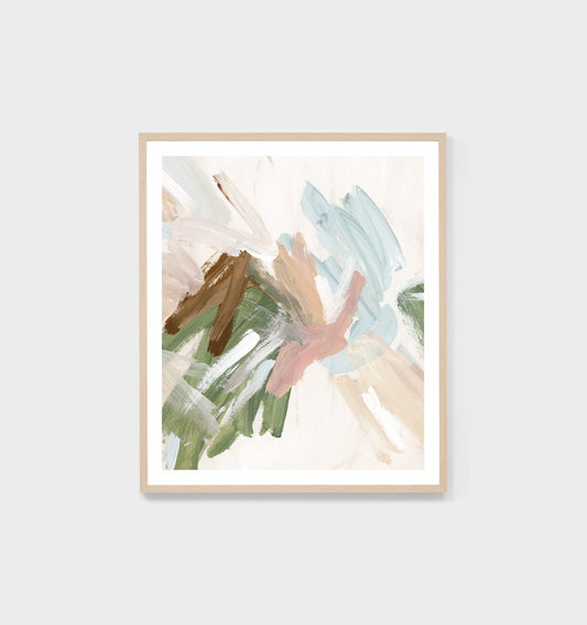 Painterly Abstract Spring 1 Print