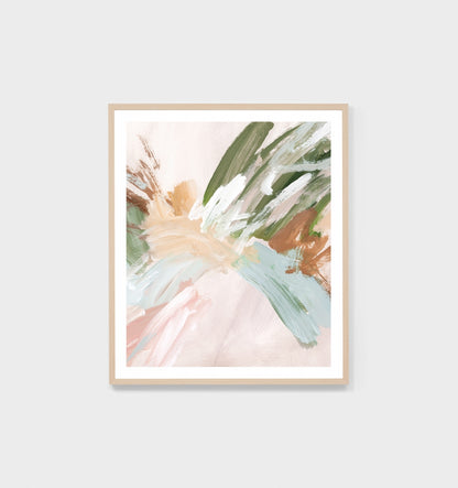 Painterly Abstract Spring 2 Print
