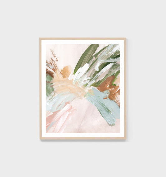 Painterly Abstract Spring 2 Print