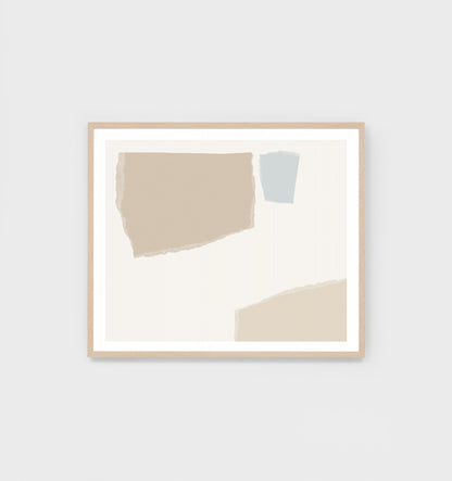 Ripped Abstract Sky 2 Print