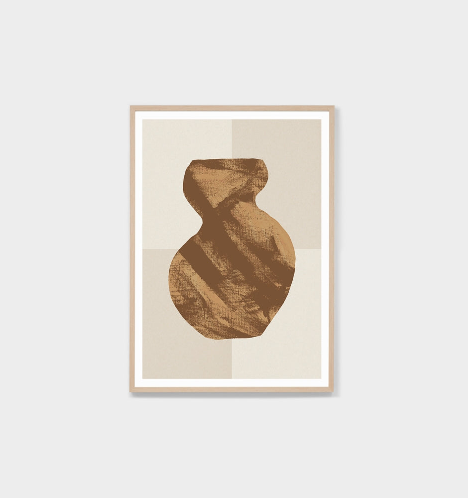 Statement Ceramic Rust 1 Print