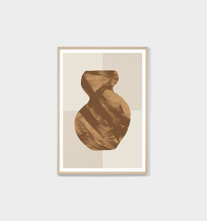 Statement Ceramic Rust 1 Print