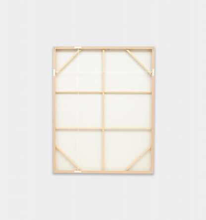 Torn Natural 1 Framed Canvas
