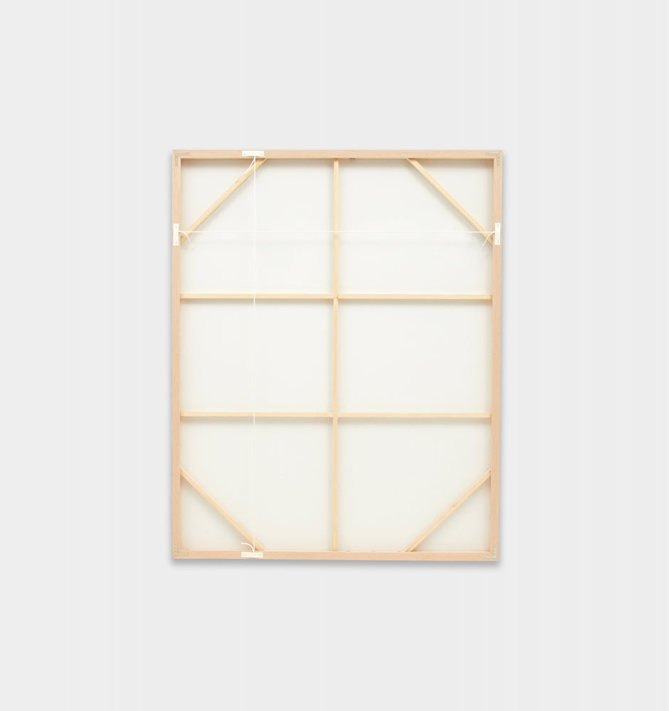 Torn Natural 2 Framed Canvas