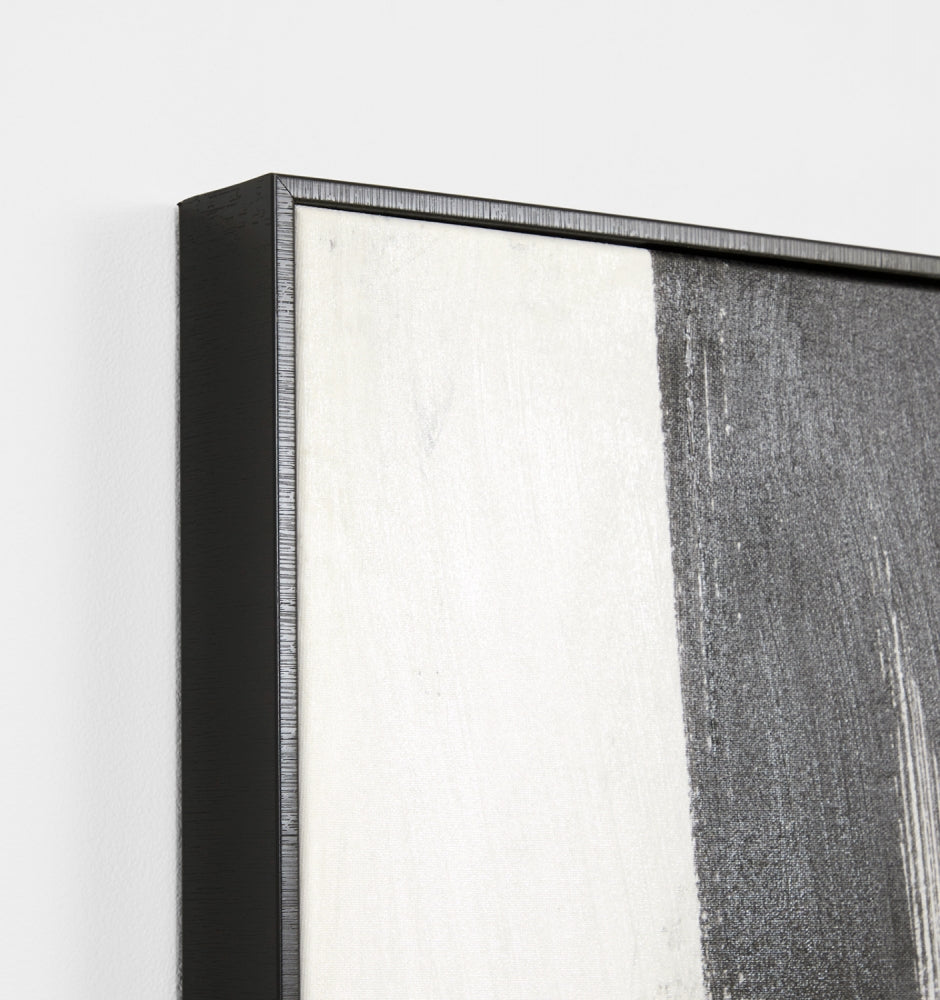 Xander Black 1 Framed Canvas