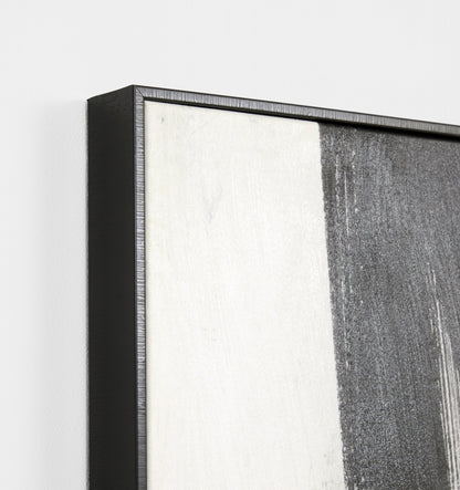 Xander Black 1 Framed Canvas