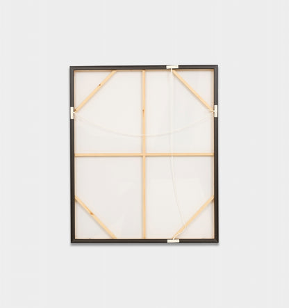 Xander Black 2 Framed Canvas