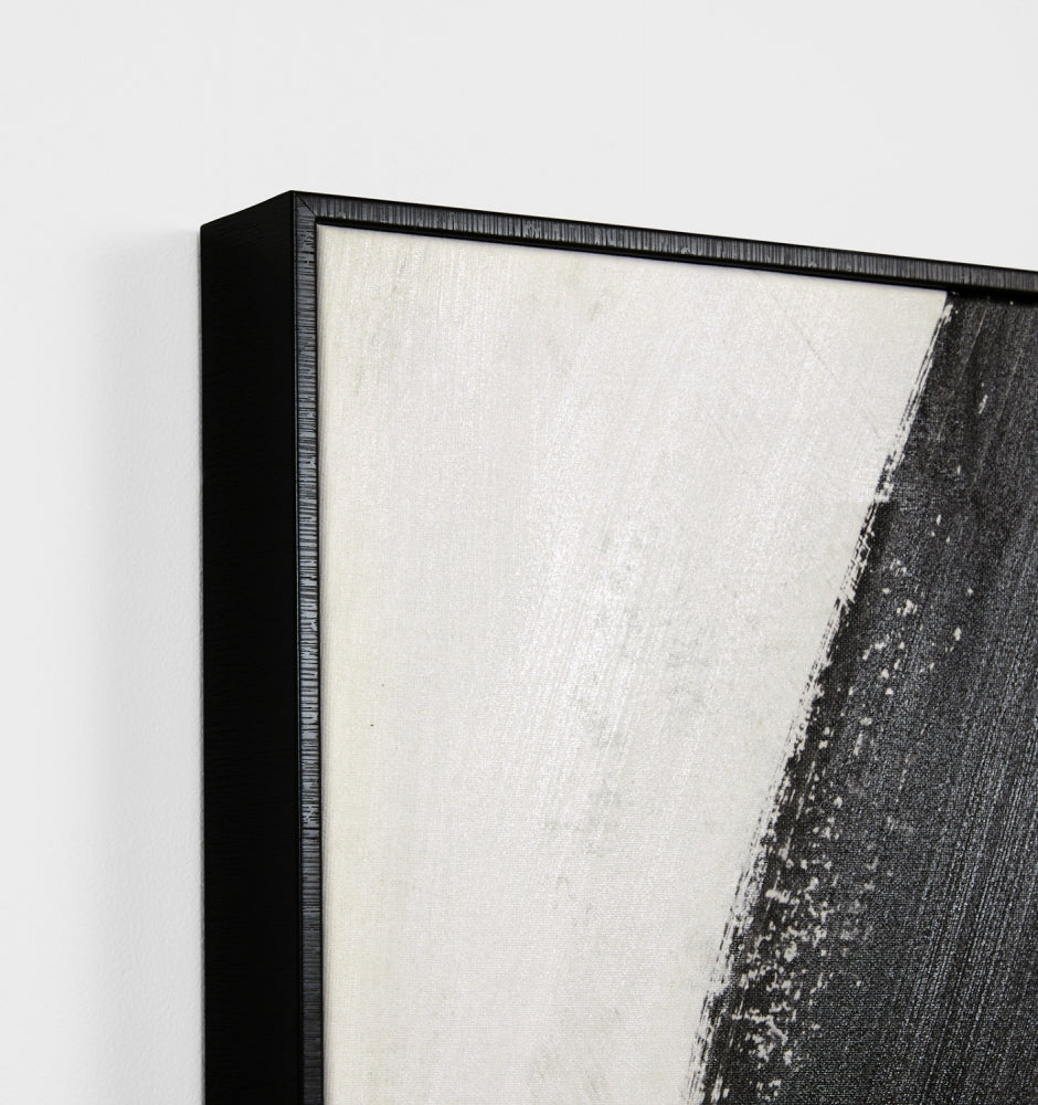 Xander Black 2 Framed Canvas